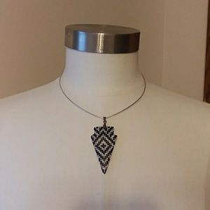 One of a kind, arrow-tip necklace